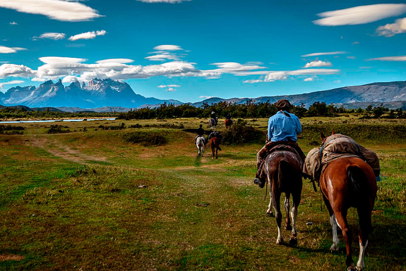 Horseback Riding In Torres Del Paine National Park